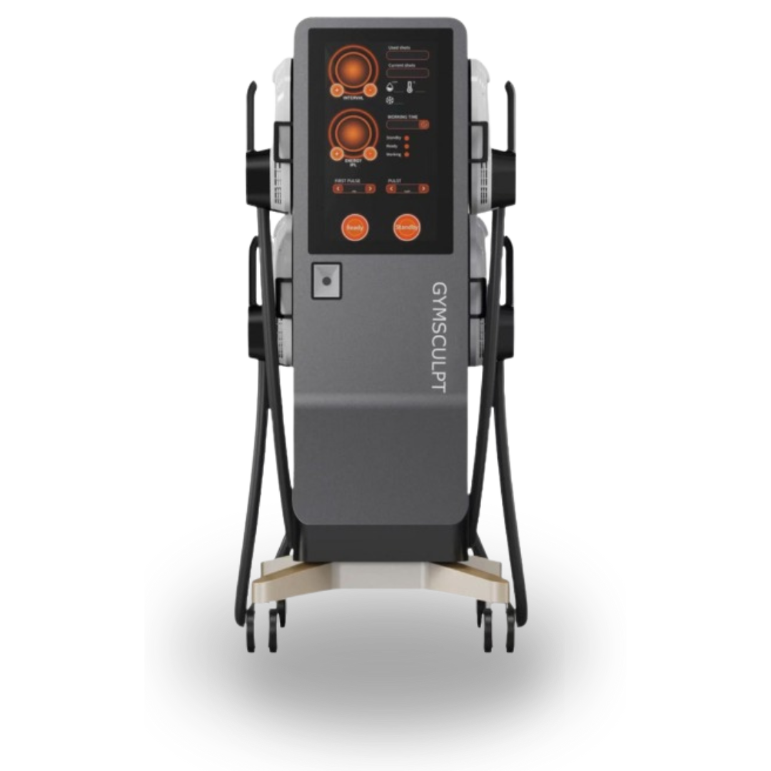 Gymsculpt RF+ — macchinario estetico professionale HIFEM + RF per centri estetici